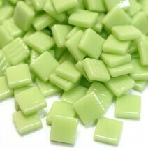 Glass tile, 12mm: Standard Mint Green Glass tile, 12mm: Standard Mint Green