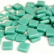 Glass tile, 12mm: Standard Teal Glass tile, 12mm: Standard Teal