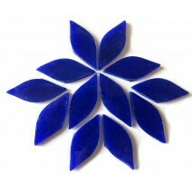 Stained Glass Petals: Lapis Lazuli Small