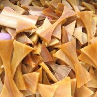 Glass: Butterscotch offcuts