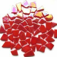Glass Snippets: Iridised Watermelon