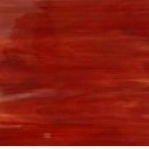 Stained glass strips: Oxblood red