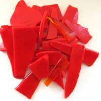Smalti: Vermillion (offcuts)
