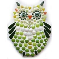 Small Owl - green Small Owl - green