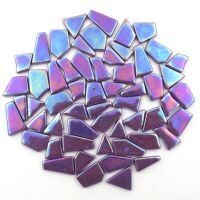 Glass Snippets: Iridised Magenta