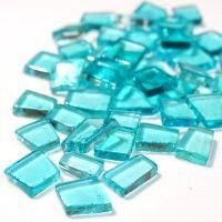 Transparent Glass Puzzles: Sea Punk Turquoise