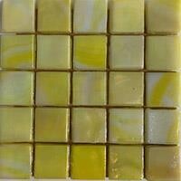 Glass tile, 15mm: Lemon Merengue Pie