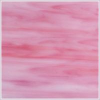 Stained Glass sheet: Pink Streaky