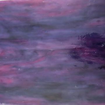 Stained Glass Sheet: Violet Magenta Wispy