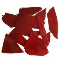 Scrap glass: 100g, Deep Red