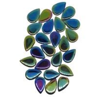 Ceramic Water Drops, Iridised Peacock, 50g Ceramic Water Drops, Iridised Peacock, 50g