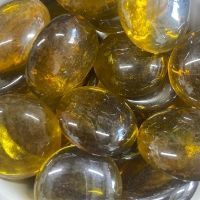 Glass Nuggets: Kauri Gum crystal Glass Nuggets: Kauri Gum crystal