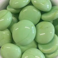 Glass Nuggets: Mint Glass Nuggets: Mint