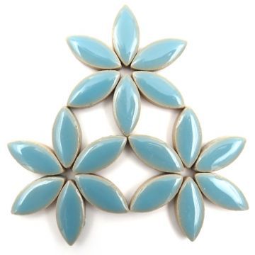Ceramic Petals XL: Azure