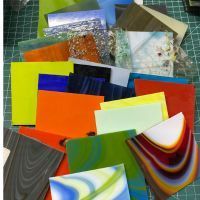 COE96 fusing glass pack, 500g COE96 fusing glass pack, 500g