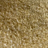 Frit (crushed glass), Amber gold, medium