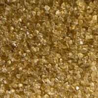 Frit (crushed glass), Amber gold, coarse