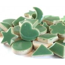 Ceramic Charms, jade Ceramic Charms, jade