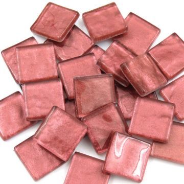 20mm Glass tile: Tea Rose 20mm Glass tile: Tea Rose