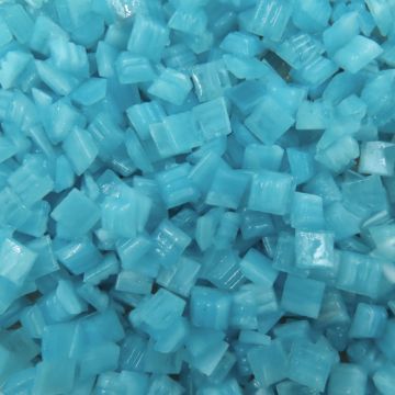 Glass tile, 10mm: Mini Aventurine Water Nymph