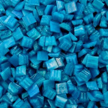 Glass tile, 10mm: Mini Aventurine Triton