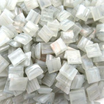 Glass tile, Goldlink 10mm: Mini Ghost Metal Glass tile, Goldlink 10mm: Mini Ghost Metal
