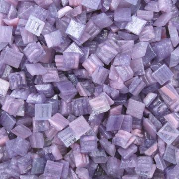 Glass tile, 10mm: Mini Aventurine Clematis Glass tile, 10mm: Mini Aventurine Clematis