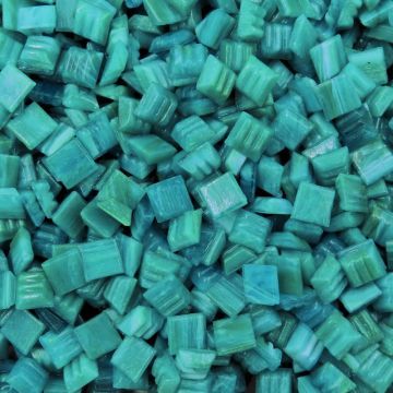 Glass tile, 10mm: Mini Aventurine Congo Glass tile, 10mm: Mini Aventurine Congo