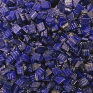 Glass tile, 10mm: Mini Aventurine Midnight Gold Glass tile, 10mm: Mini Aventurine Midnight Gold