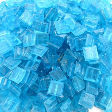 Glass tile, Goldlink 10mm: Mini tropical water Glass tile, Goldlink 10mm: Mini tropical water