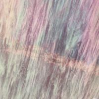 Stained Glass Sheet: Wispy white iridescent Stained Glass Sheet: Wispy white iridescent