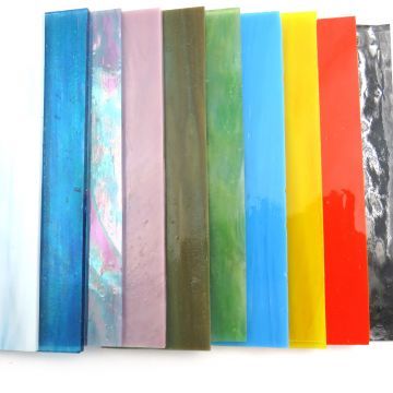 COE96 strip glass x 10 COE96 strip glass x 10