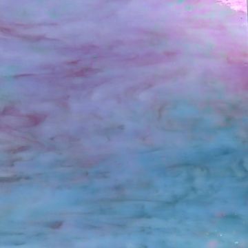 Stained Glass Sheet: Pale lilac iridescent