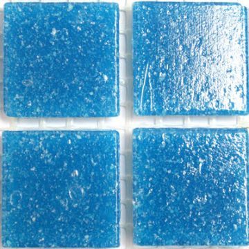 Glass tile, 20mm: Deep Turquoise Glass tile, 20mm: Deep Turquoise