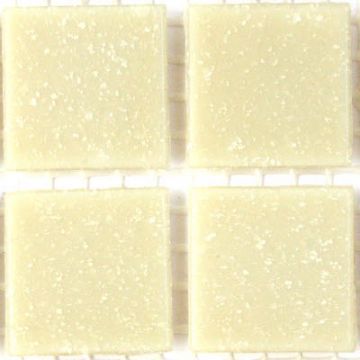 Glass tile, 20mm: Cream Glass tile, 20mm: Cream