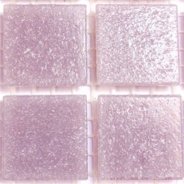 Glass tile, 20mm: Iced Lilac Glass tile, 20mm: Iced Lilac