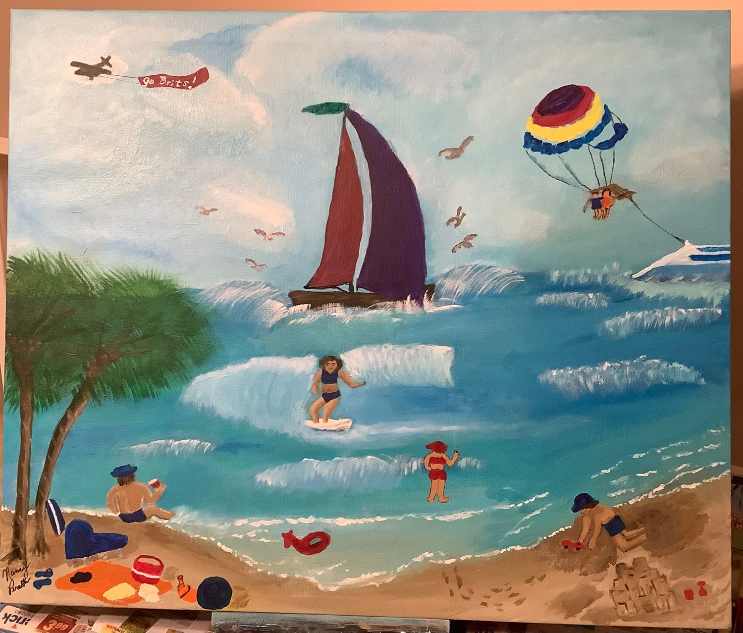 A Day at the Beach