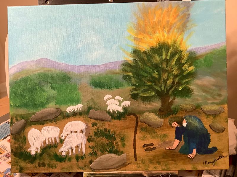 Moses at the Burning Bush