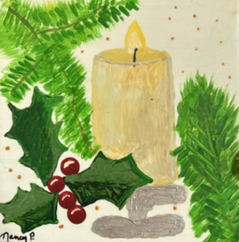 Christmas Trivet Tiles