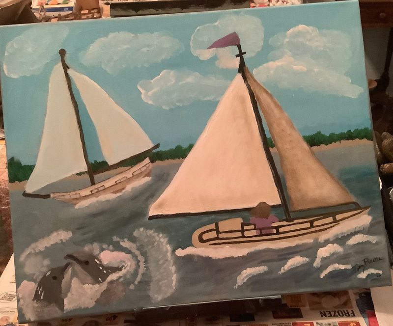 Sails on the Bay