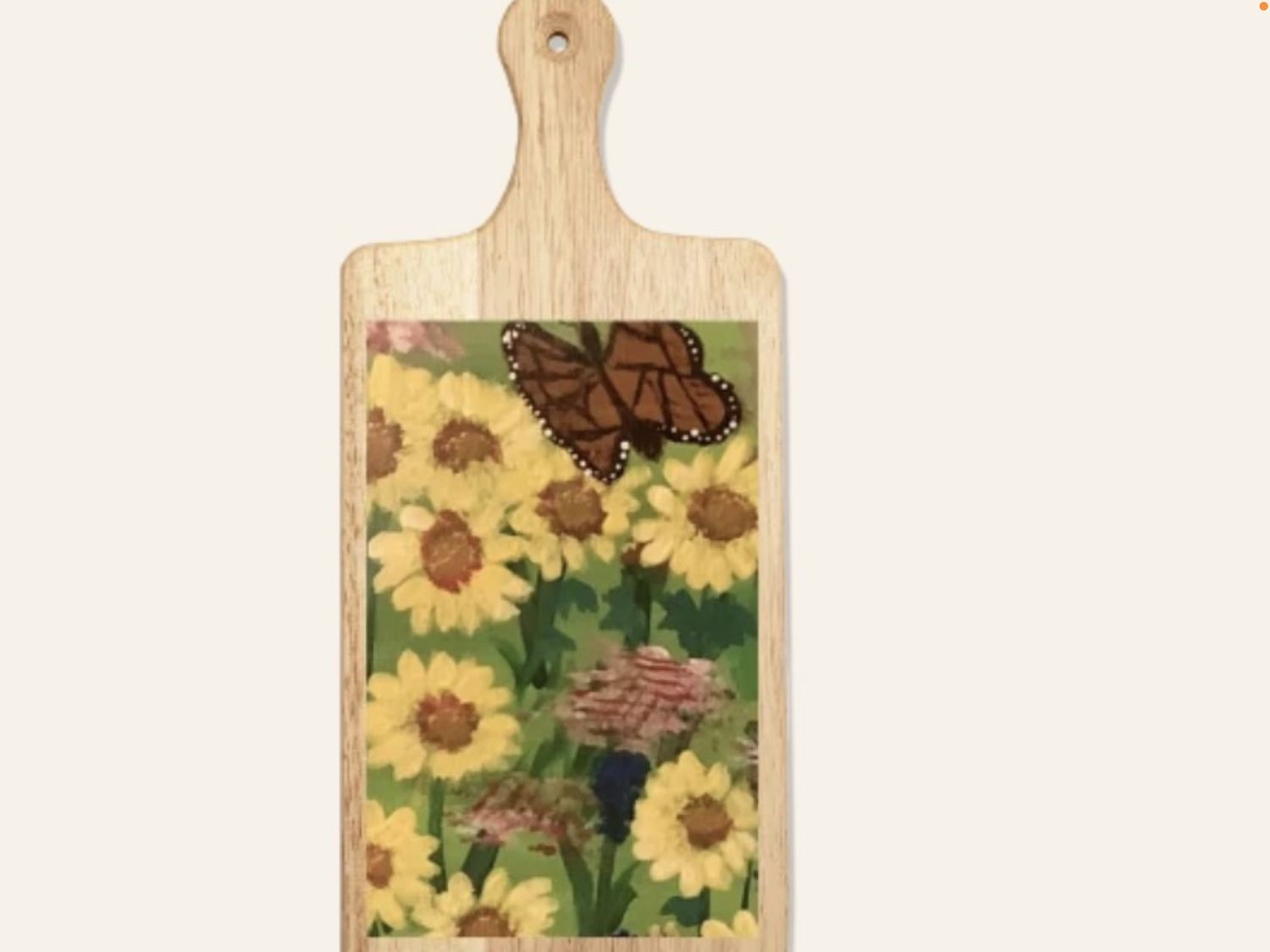 Cutting Board- Daisies