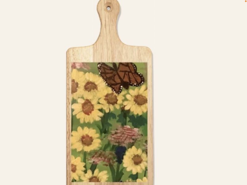Cutting Board- Daisies
