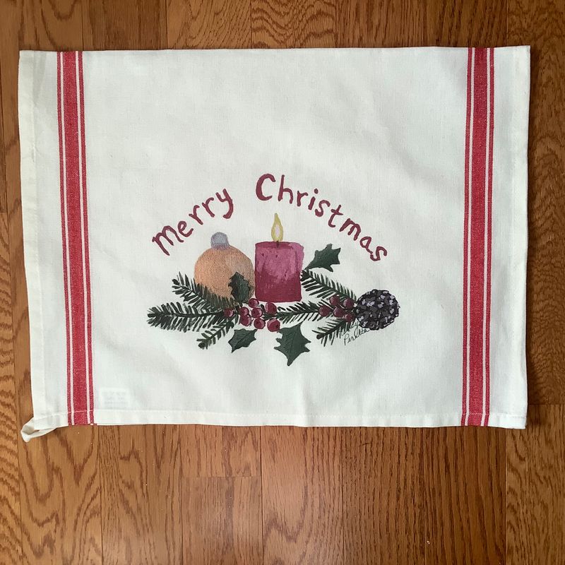 Christmas Tea Towel