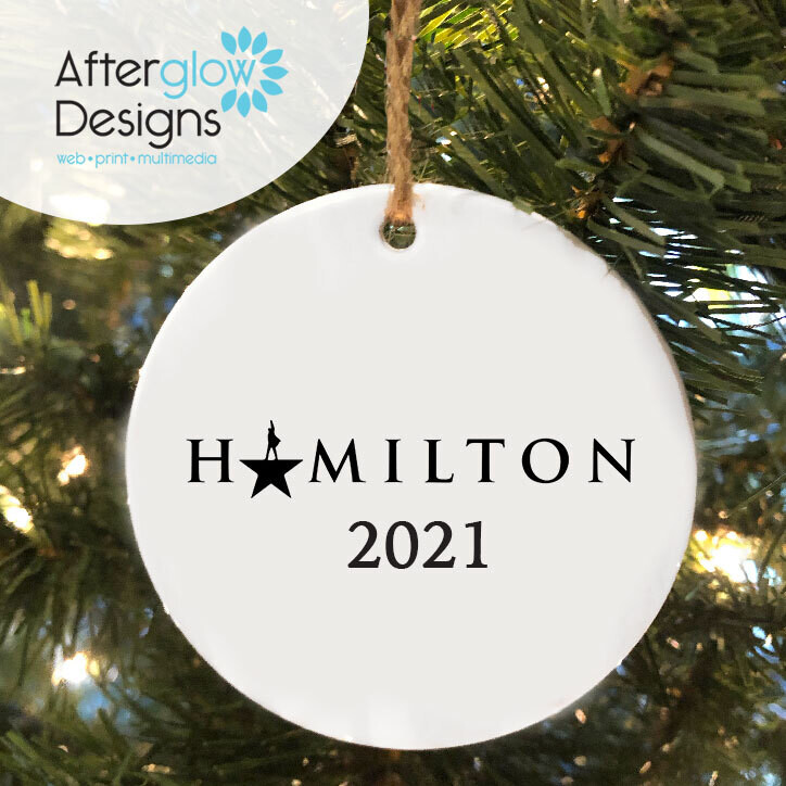Hamilton Ornament 2021