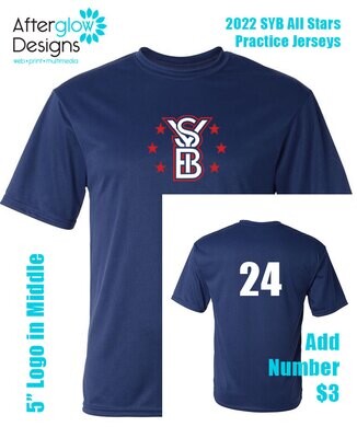 2022 SYB ALL STAR Practice Jersey - 5