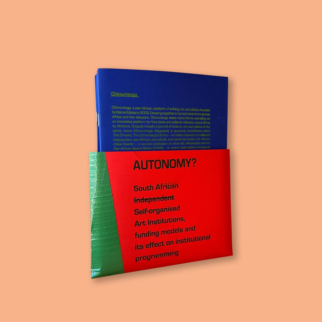 Autonomy? by Kabelo Malatsie (2018)