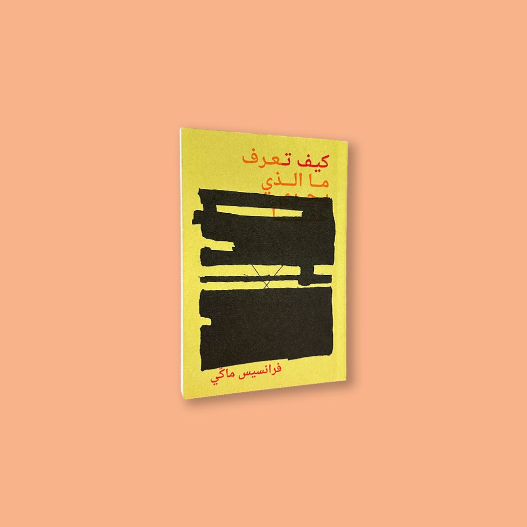 How to Know What&#39;s Really Going On by Frances McKee, in Arabic (Kayfa ta, 2016)