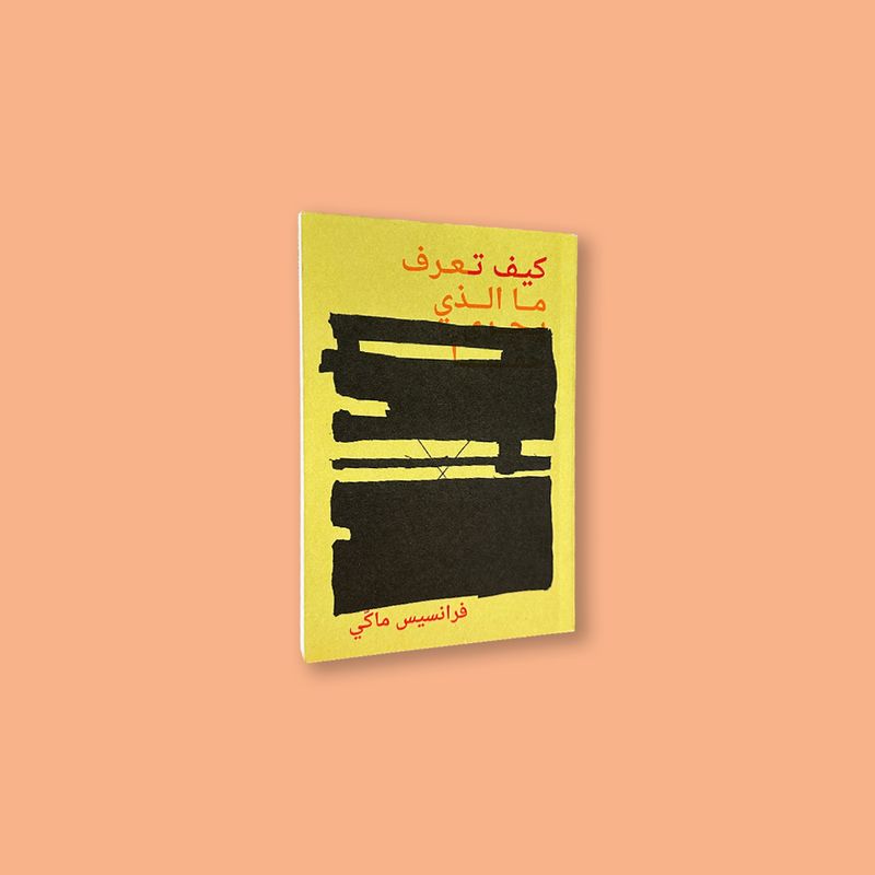 How to Know What's Really Going On by Frances McKee, in Arabic (Kayfa ta, 2016)