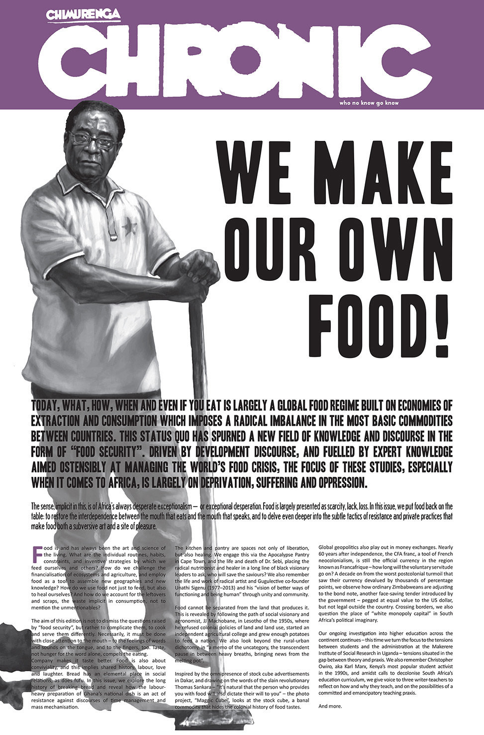 Chimurenga Chronic: We Make Our Own Food! (April 2017) Digital
