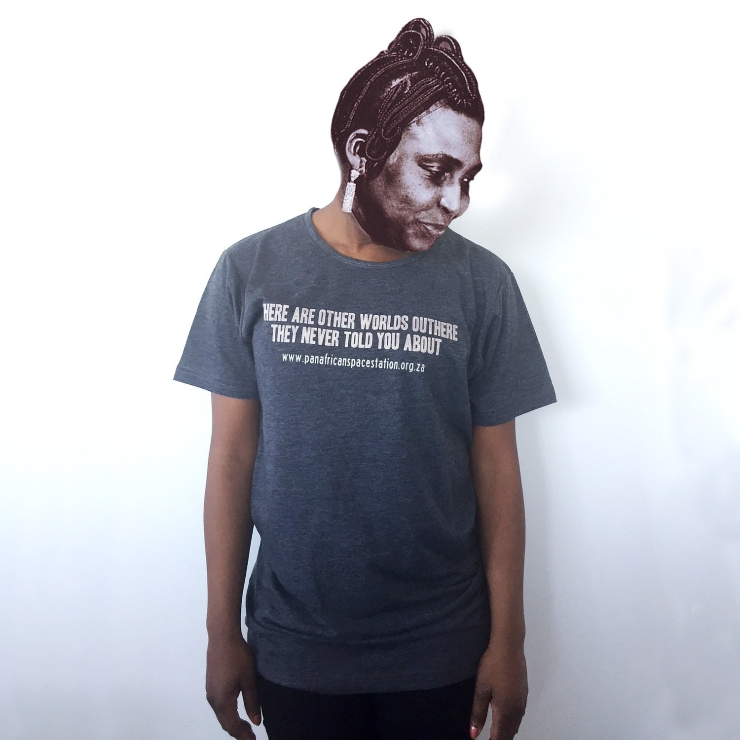 Pan African Space Station T-Shirt (Grey)
